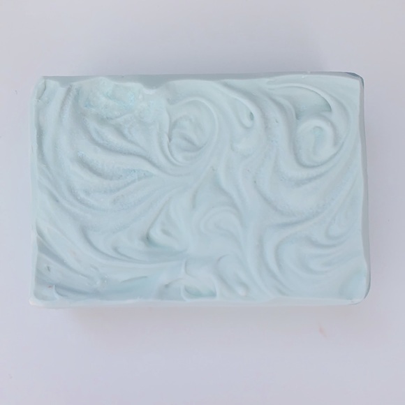 🔴SOLD OUT Two Handmade Lemongrass Verbena Cocoa Butter Soap Bars - Picture 2 of 5